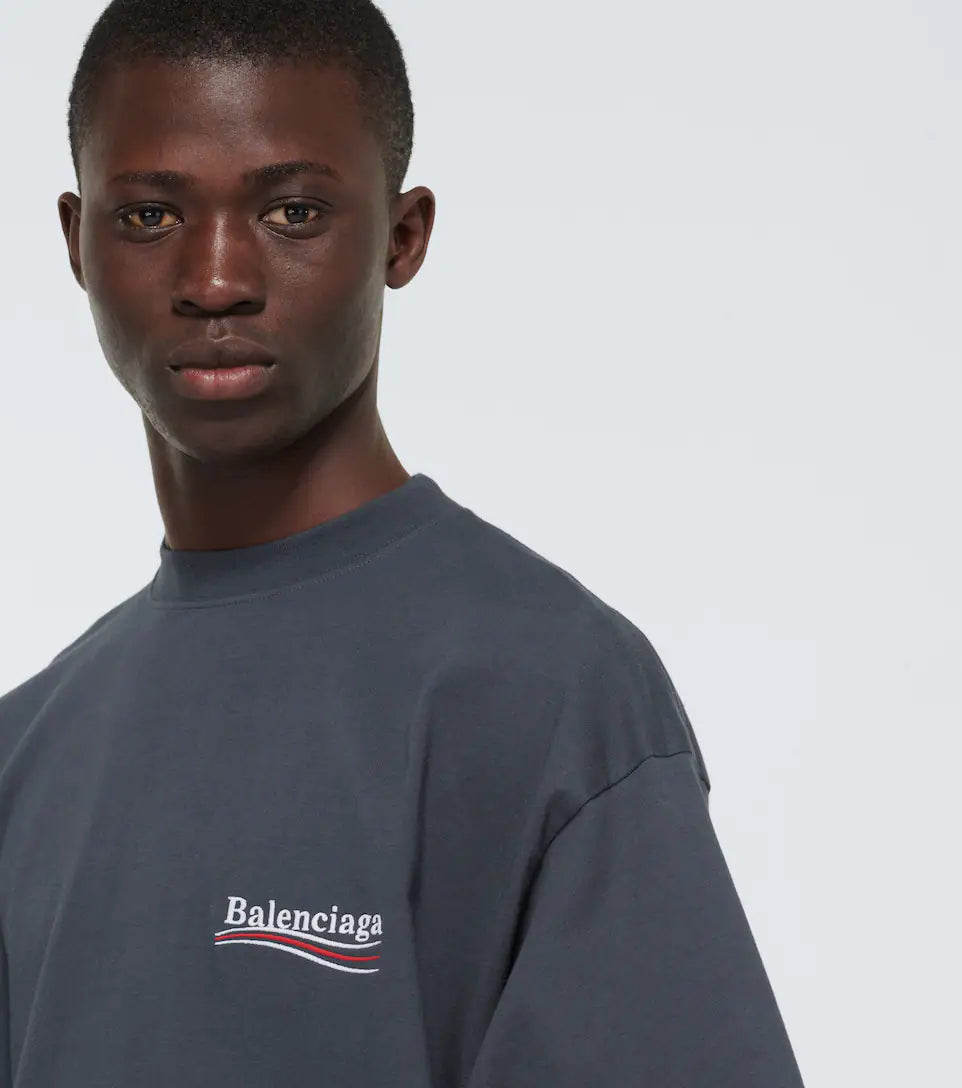 BALENCIAGA Logo cotton T-shirt