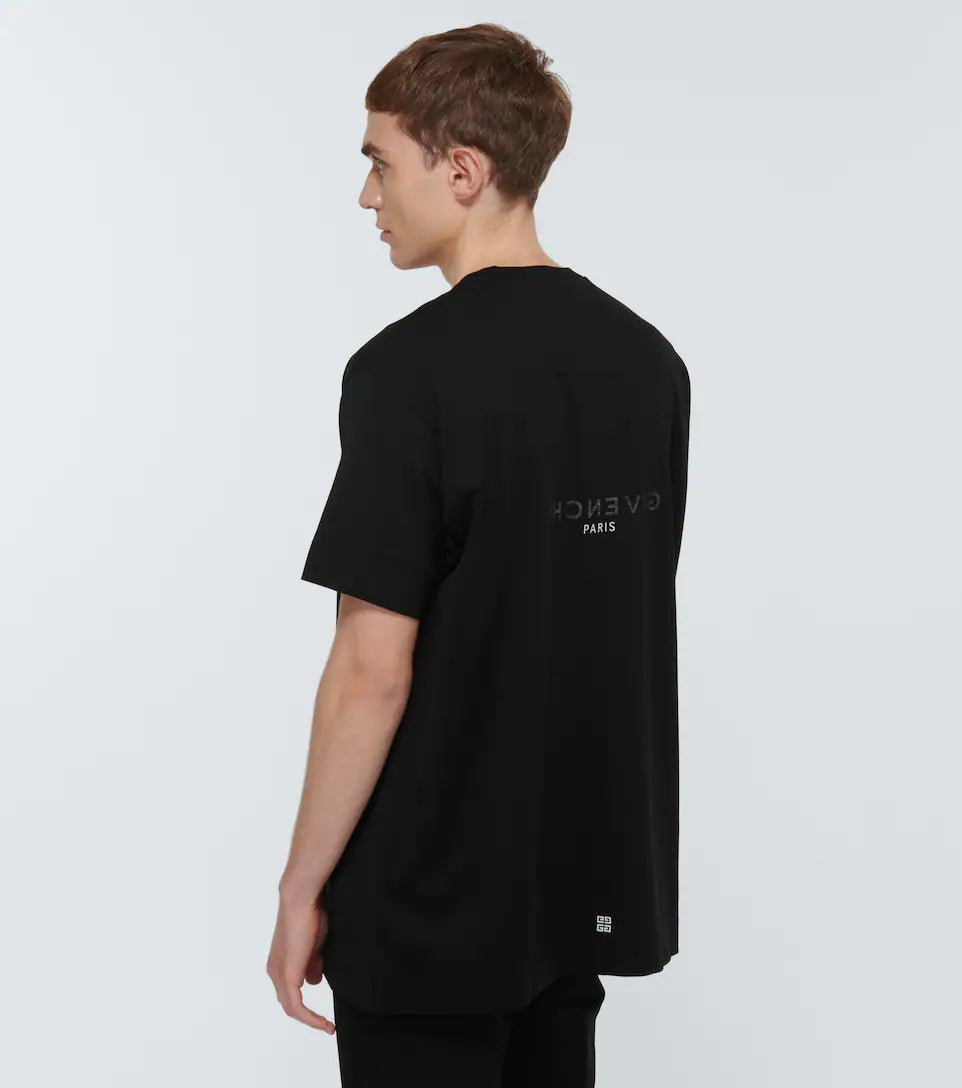GIVENCHY Oversized logo cotton T-shirt