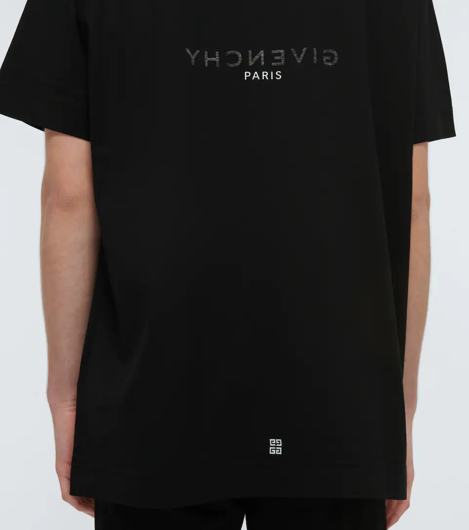 GIVENCHY Oversized logo cotton T-shirt