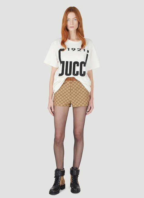 Gucci Crystal 1921 Cotton T-Shirt