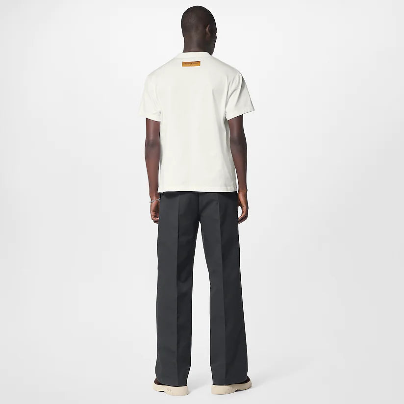 LOUIS VUITTON HOUSE PRINTED T-SHIRT