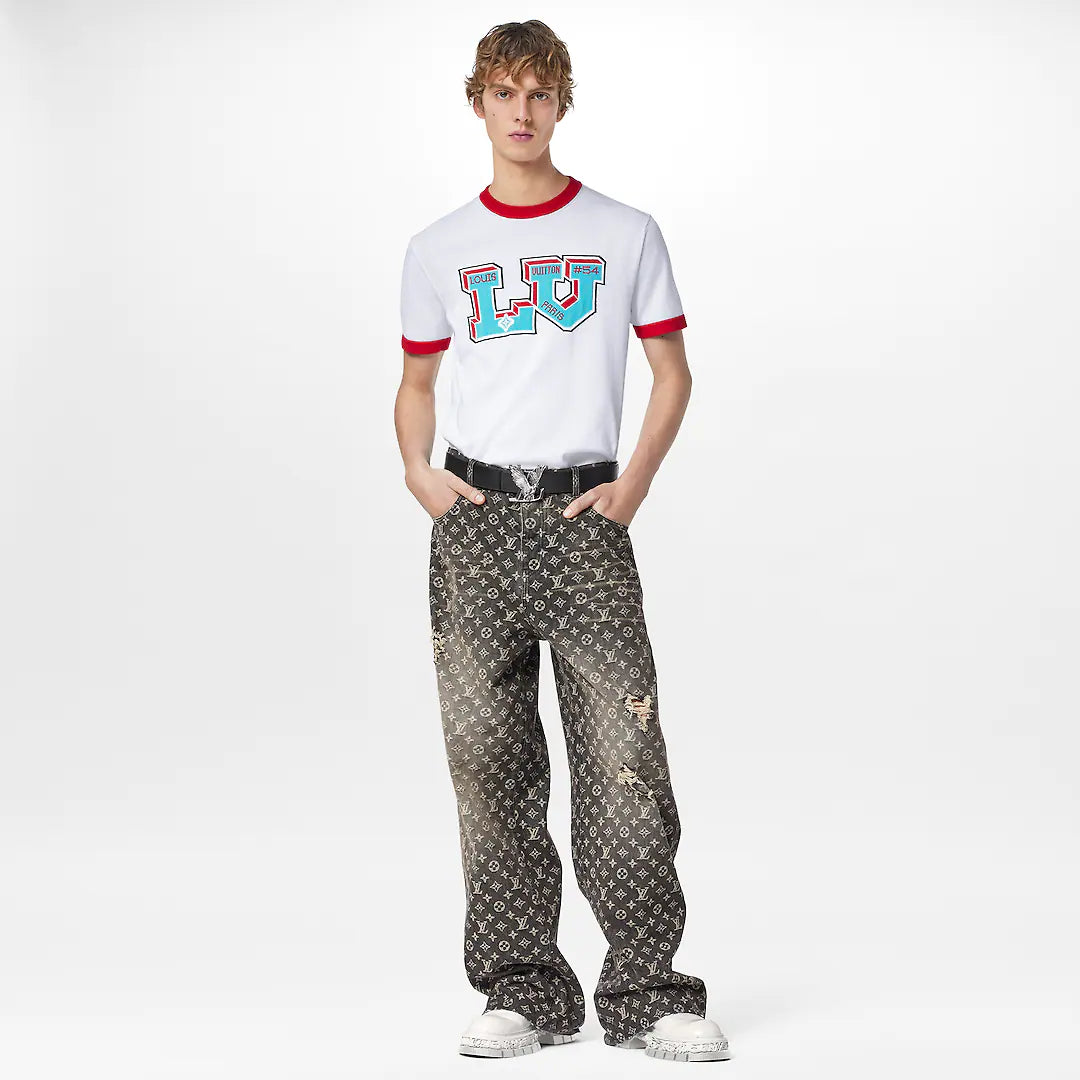 LOUIS VUITTON SIGNATURE LV KNIT T-SHIRT