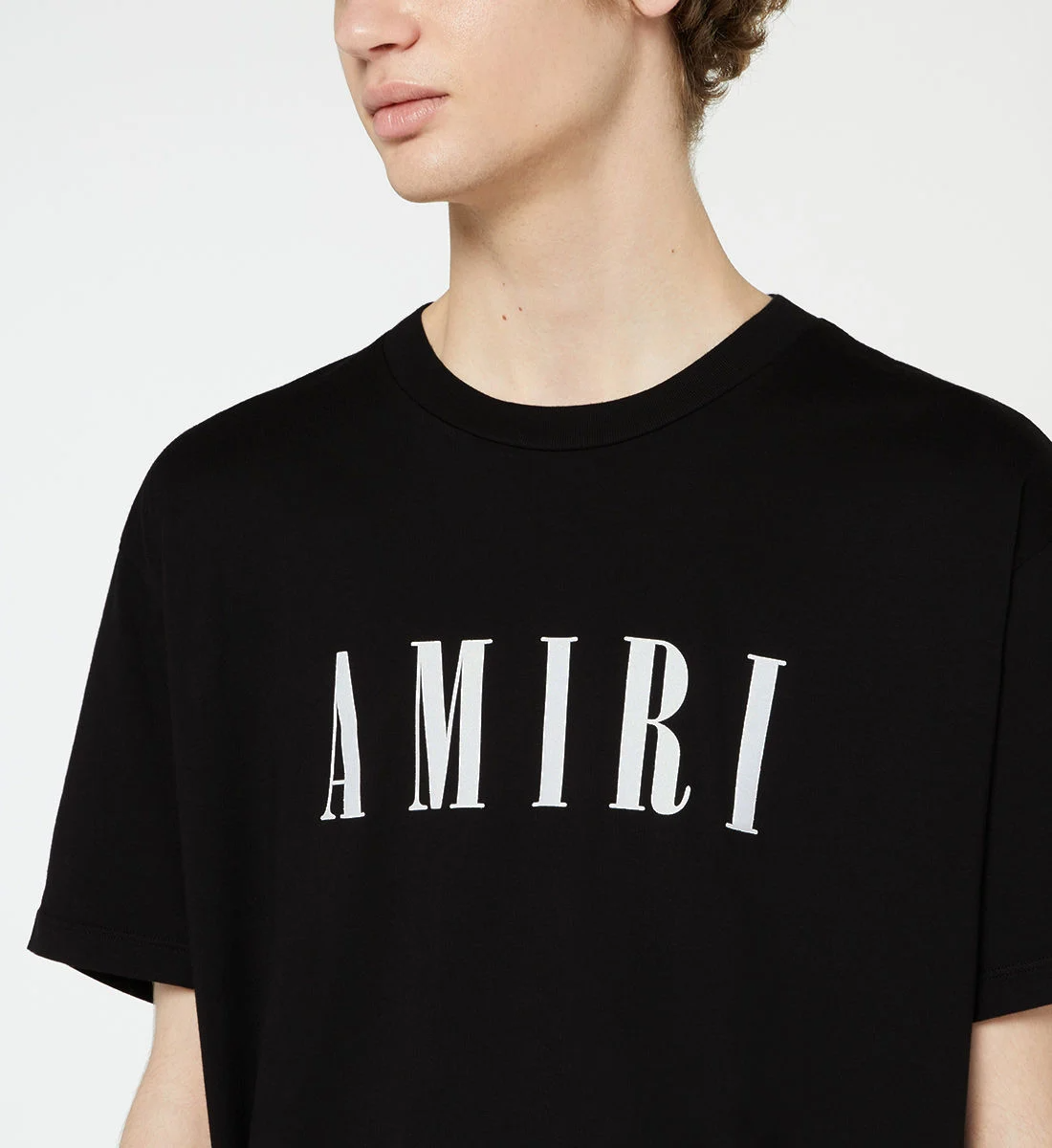 AMIRI — T-shirt droit coton signature