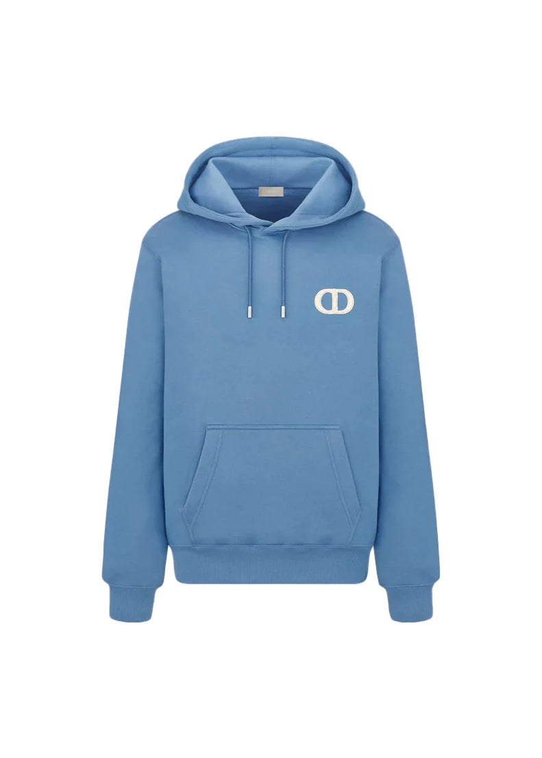 Dior CD Icon Hooded Sweatshirt 'Blue'