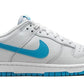 Nike Dunk Low "Pure Platinum/Blue Lightning