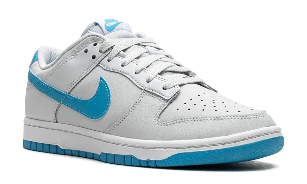 Nike Dunk Low "Pure Platinum/Blue Lightning