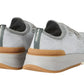 Brunello Cucinelli knitted sneakers "Grey"
