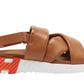 Hermes Brown Leather Electric Slingback Sandals