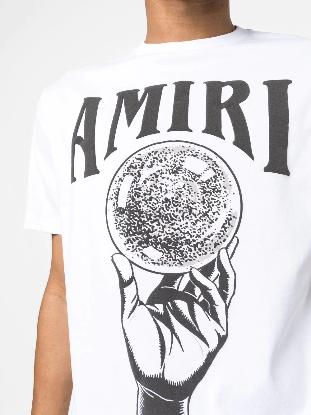 AMIRI Crystal ball-print cotton T-shirt