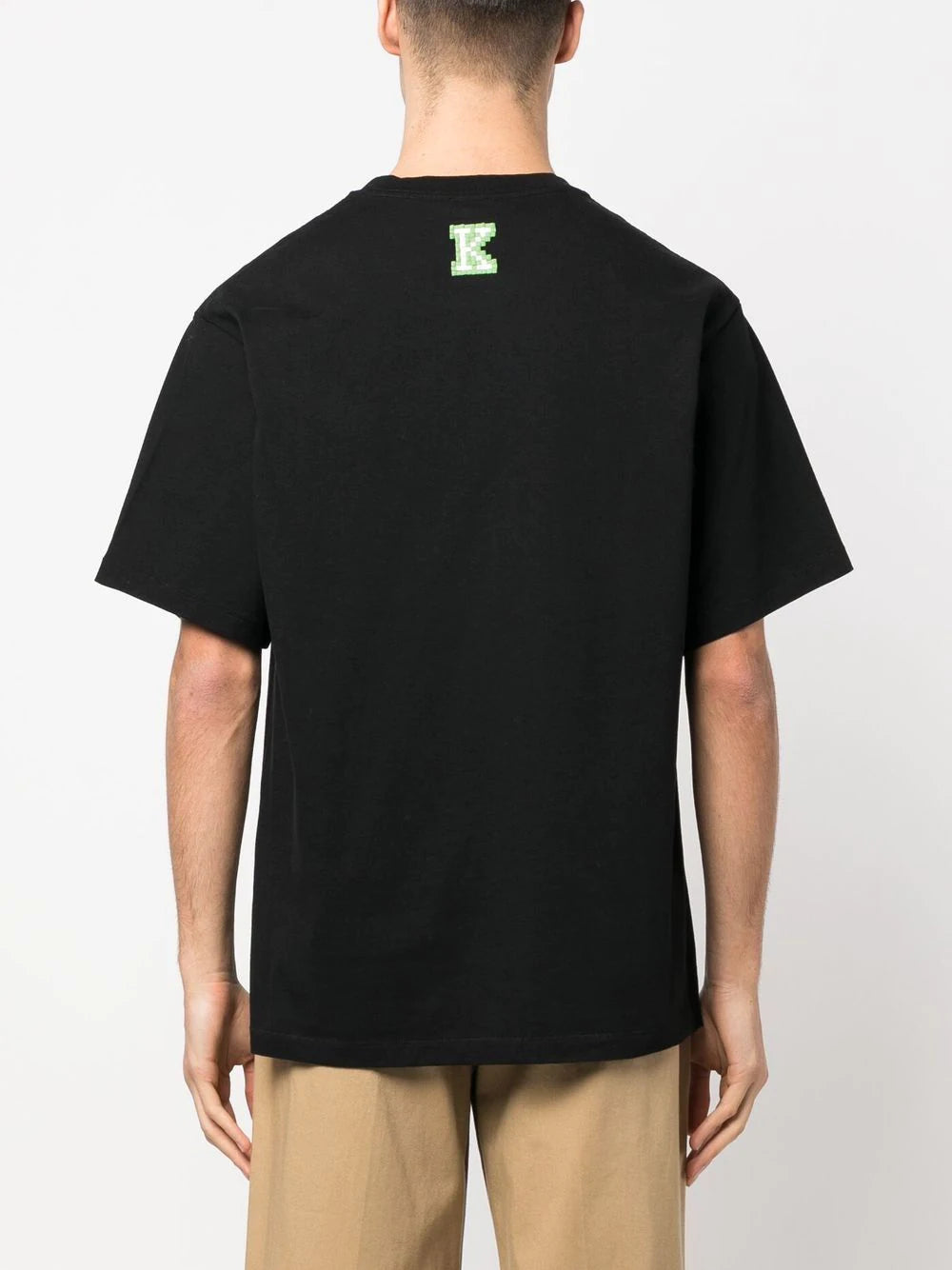 Kenzo  pixel logo-embroidered T-shirt