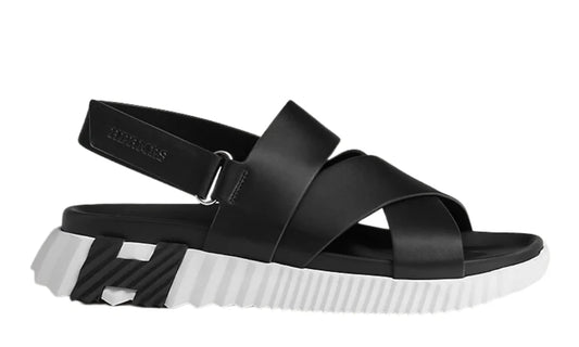 Hermes Electric sandal "Black"