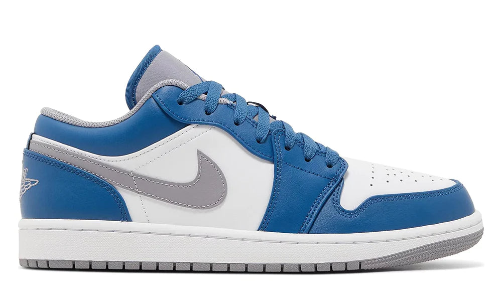 Air Jordan 1 Low 'True Blue Cement'