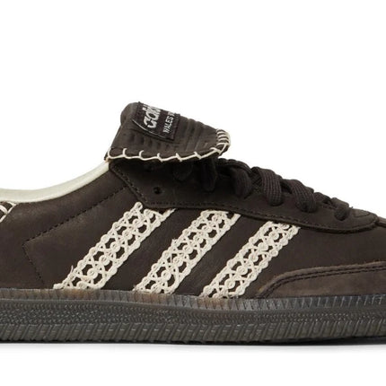 Wales Bonner x Adidas Samba 'Black' shoeslevele Wales Bonner x Adidas Samba 'Black' shoeslevele