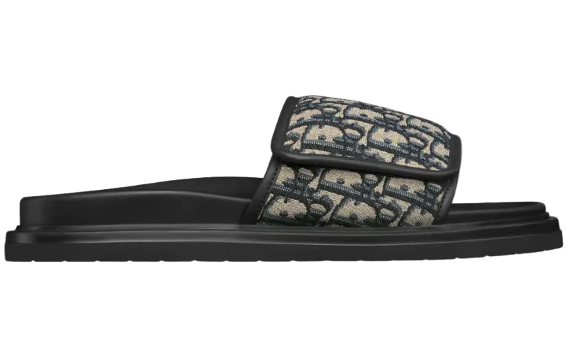 Dior Aqua Sandal "Beige / Black"