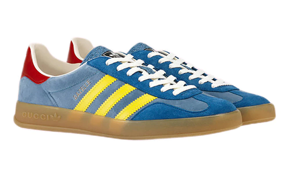Adidas x GUCCI Gazelle 'Light Blue Suede' - Main Image