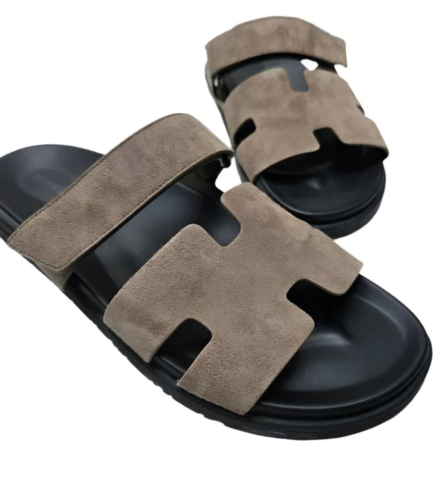 Hermès Pre-Loved  Chypre sandals