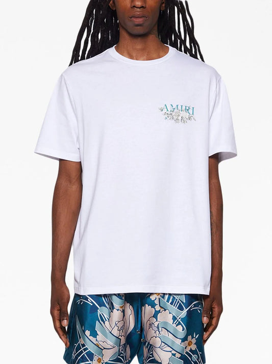 AMIRI  logo-print cotton T-shirt