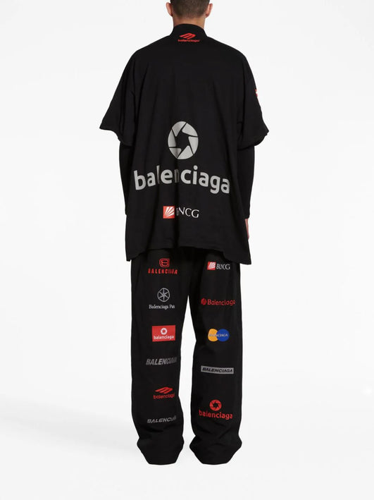Balenciaga Top League cotton T-shirt