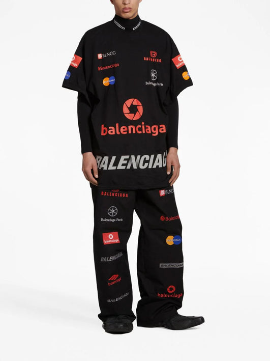 Balenciaga Top League cotton T-shirt