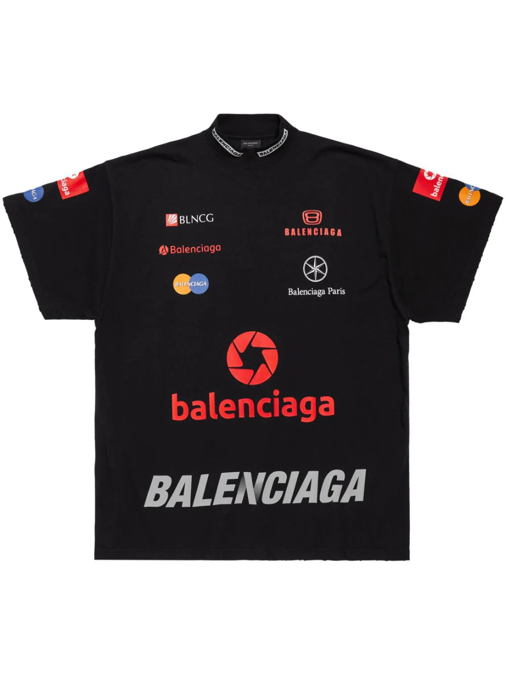 Balenciaga Top League cotton T-shirt