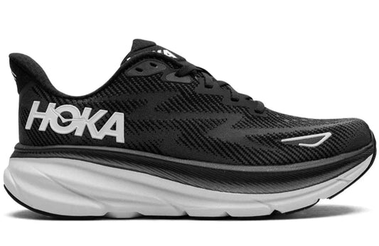 Hoka Clifton 9 "Black/White"