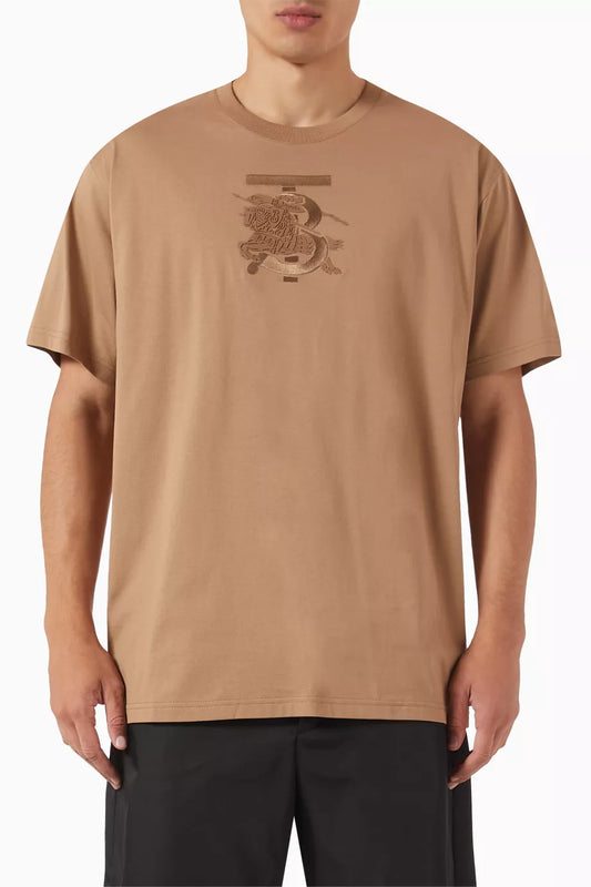 Burberry Tristan T-shirt in Cotton Stretch