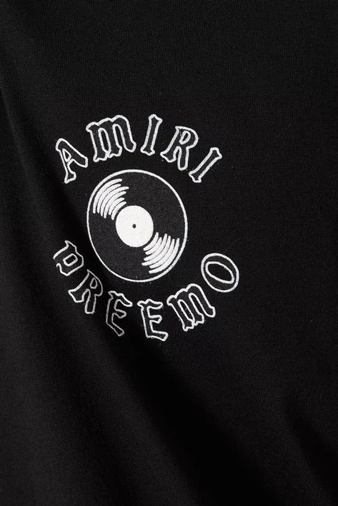 Amiri Premier Record T-shirt in Cotton Jersey