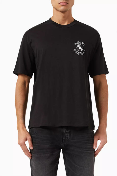 Amiri Premier Record T-shirt in Cotton Jersey