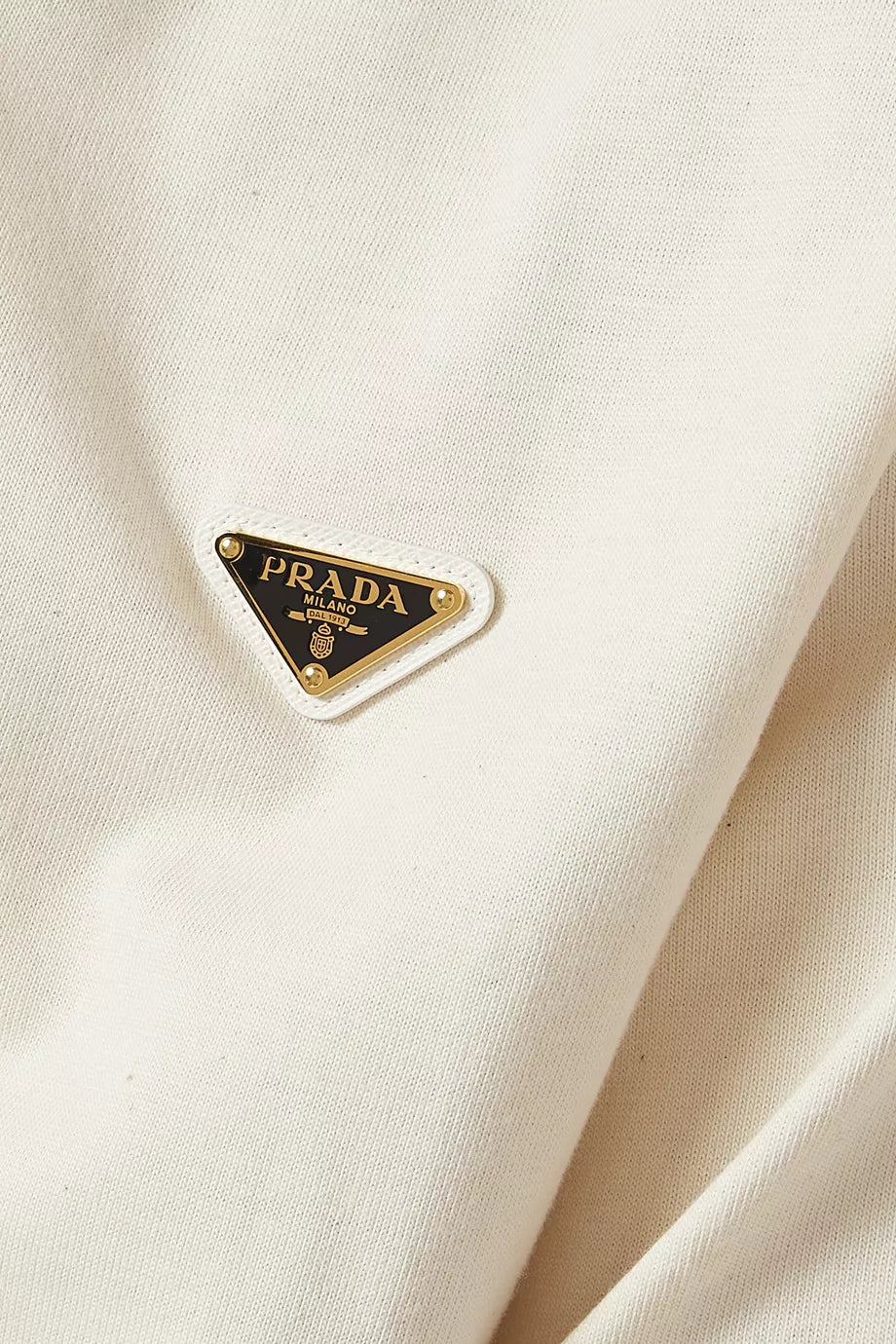 Prada Logo T-shirt in Cotton