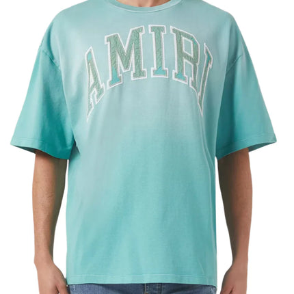 Amiri  Follow Vintage Oversized T-shirt in Cotton Blue