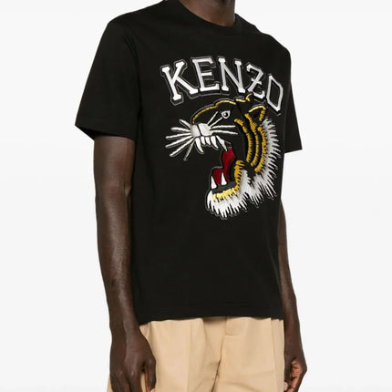 Kenzo Tiger Varsity cotton T-shirt
