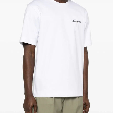FENDI logo-embroidered T-shirt