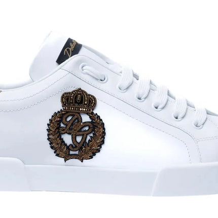 DOLCE & GABBANA Patch-Embellished Sneakers