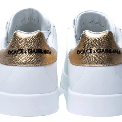 DOLCE & GABBANA Patch-Embellished Sneakers