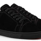 Christian Louboutin Louis Junior Flat 'Black Suede'