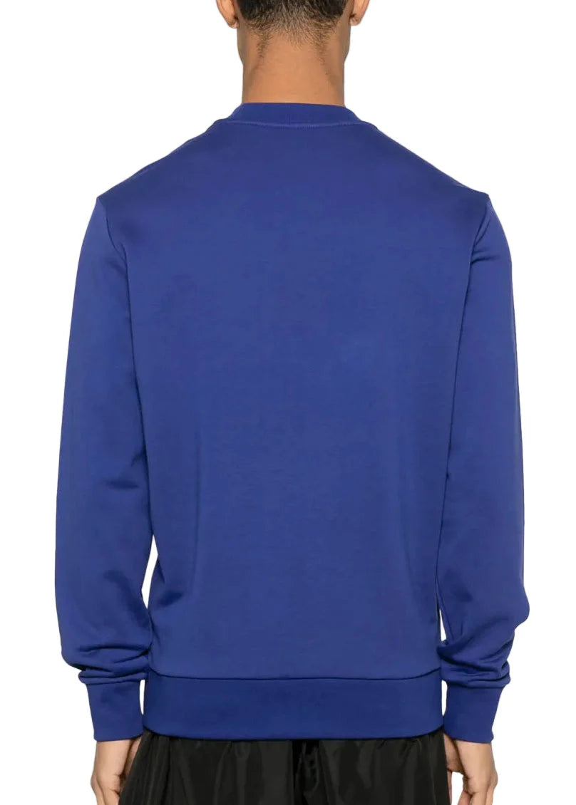 Moncler Logo Cotton Sweatshirt 'Navy Blue'