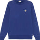 Moncler Logo Cotton Sweatshirt 'Navy Blue'