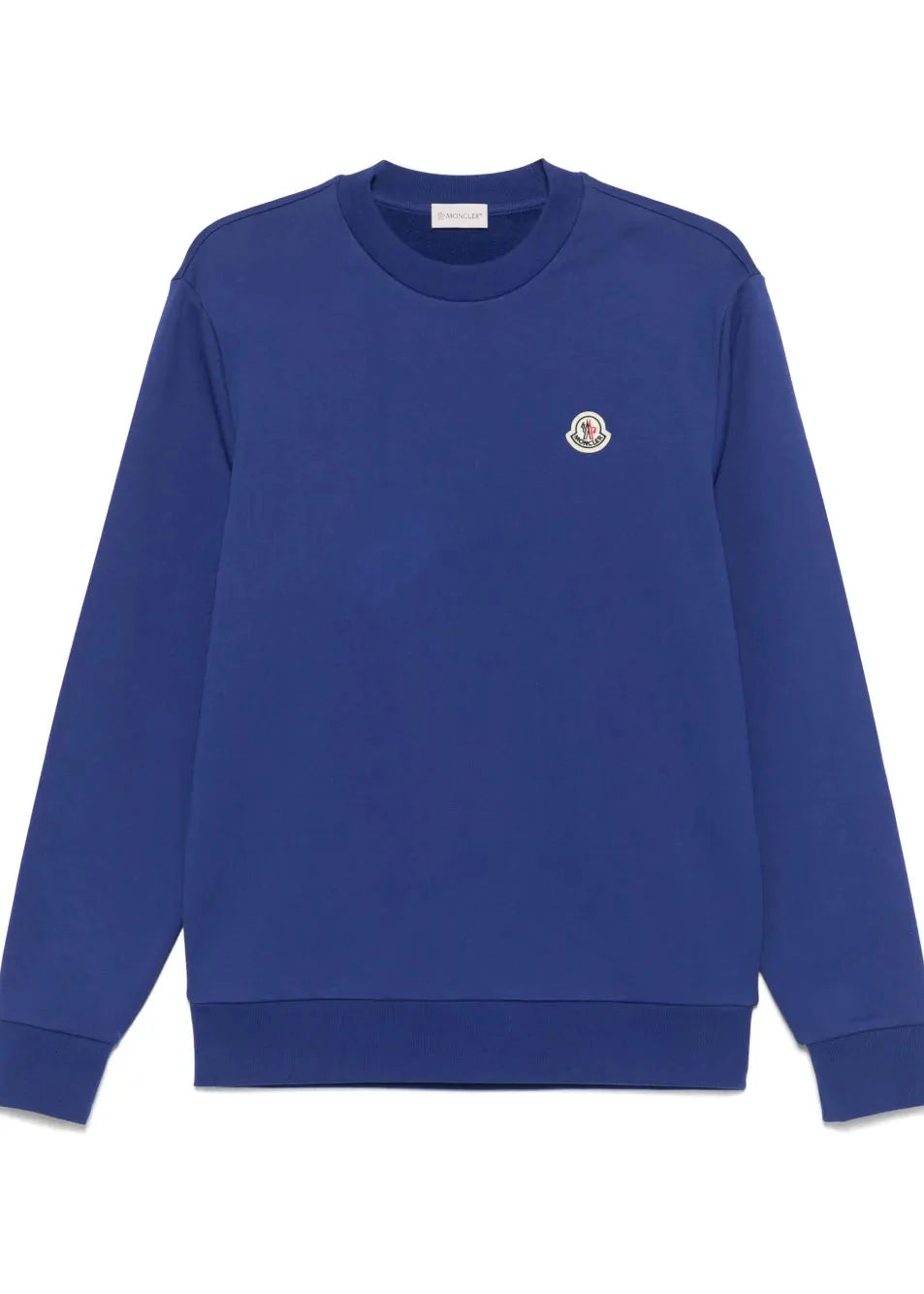 Moncler Logo Cotton Sweatshirt 'Navy Blue'