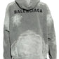 Balenciaga Gray Back Medium Fit Hoodie