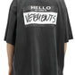 Vetements  Hello My Name Is Vetements T-Shirt Black