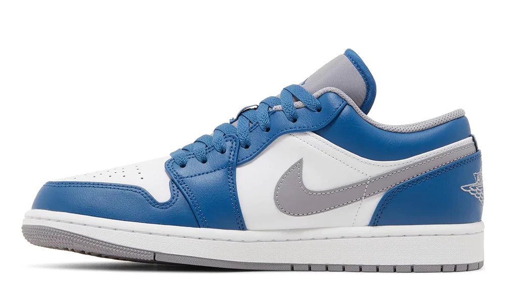 Air Jordan 1 Low 'True Blue Cement'