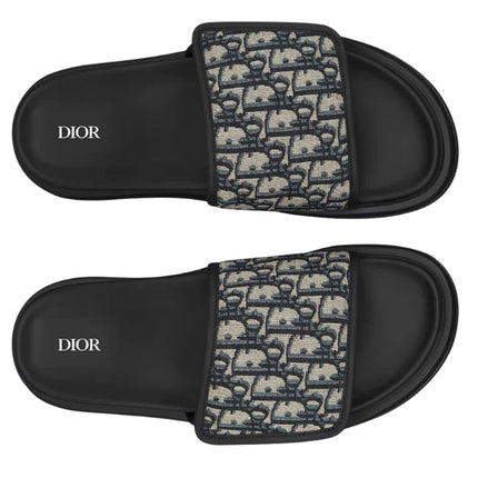 Dior Aqua Sandal "Beige / Black"