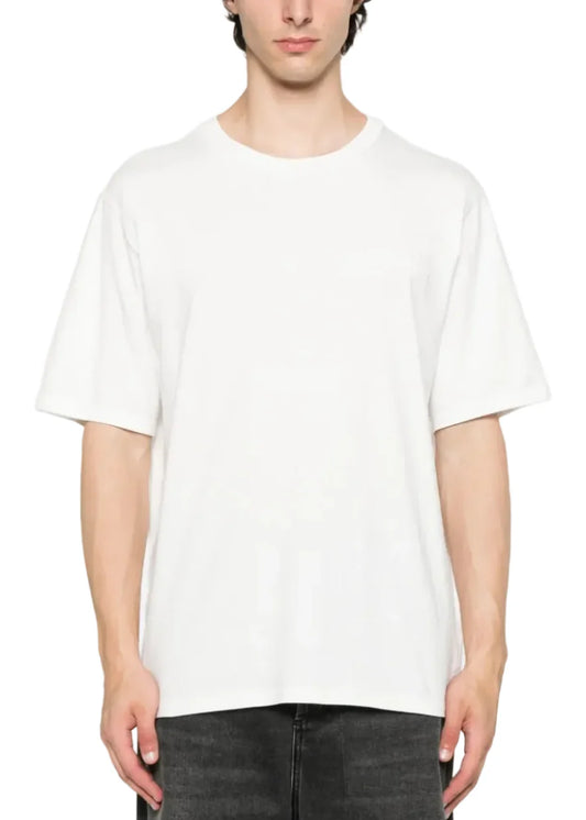 Amiri Bleach Bandana Patch T-shirt "White"