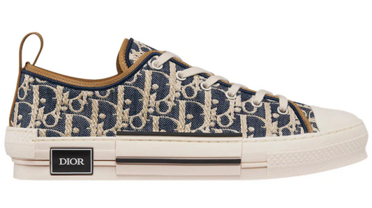 Dior B23 League Low-Top Sneaker "Blue and Beige"