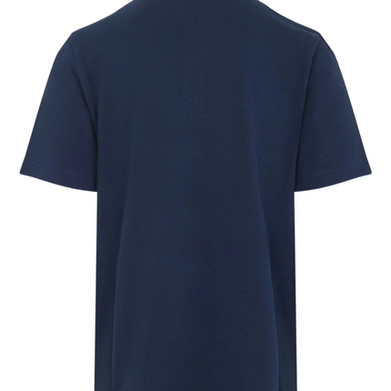 Casablanca Laurel Pique Short Sleeve "Navy Blue"