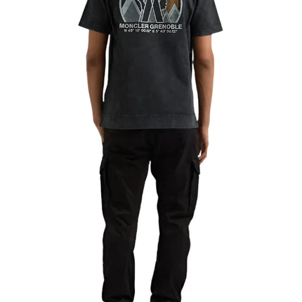 Moncler Back Mountain Logo Jersey T-Shirt
