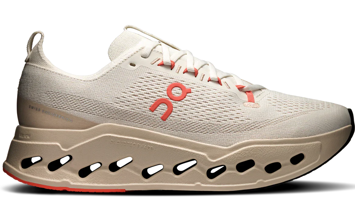 On Cloudsurfer Max 'Ivory / Salmon'