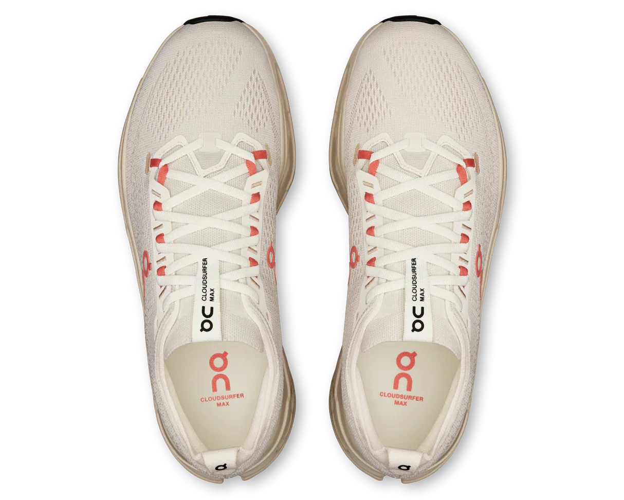 On Cloudsurfer Max 'Ivory / Salmon'