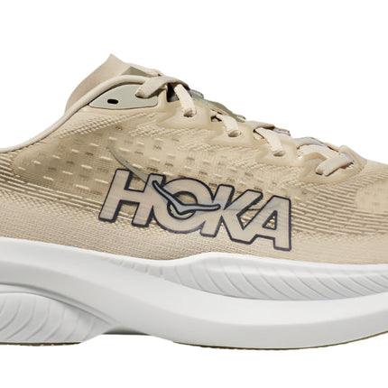 Hoka One One Mach 6 Shoes Oat Milk Barley