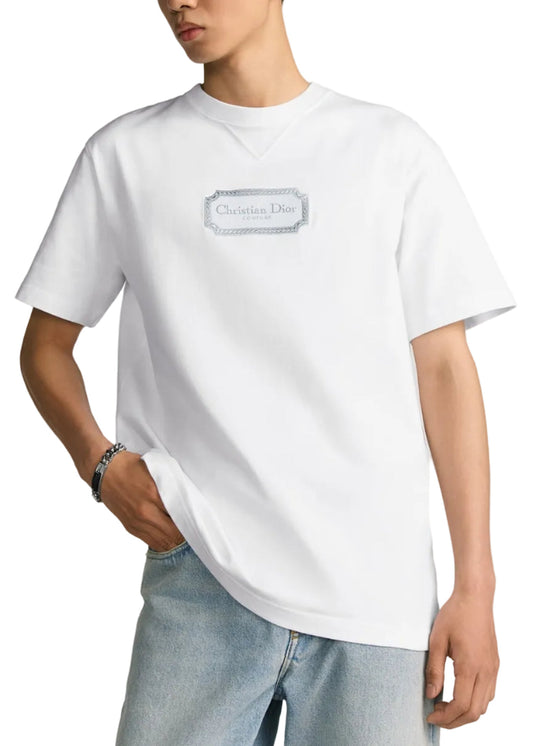 Dior Couture Cotton T-shirt "White"